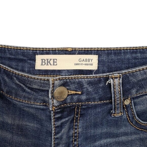 BKE Gabby Jeans Womens 27 Cropped Curvy Fit High Rise - Picture 9 of 11